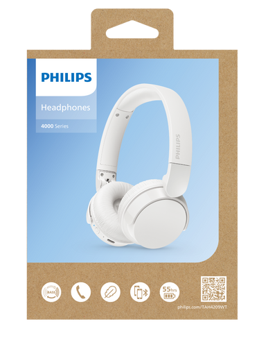 Philips TAH4209 BT On Ear Headphone with Mic
