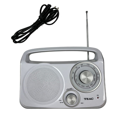 TEAC PR-300W Portable Radio with AUX-In Jack