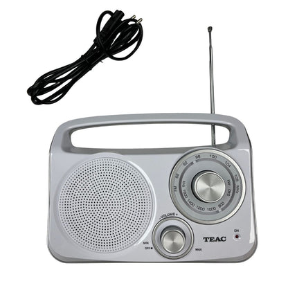 TEAC PR-300W Portable Radio with AUX-In Jack