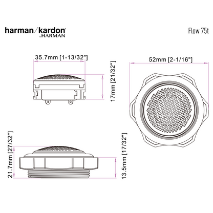 Harman Kardon Flow 75T 3/4" Tweeter