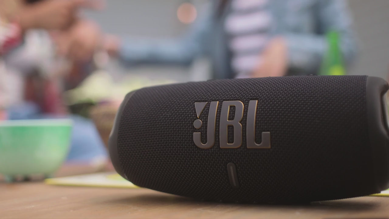 JBL Charge 5 WIFI Portable BT Speaker - Black – Connoisseur SA