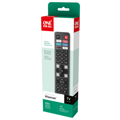 One For All URC4916 Hisense TV Remote