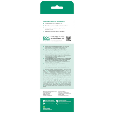 One For All URC4916 Hisense TV Remote